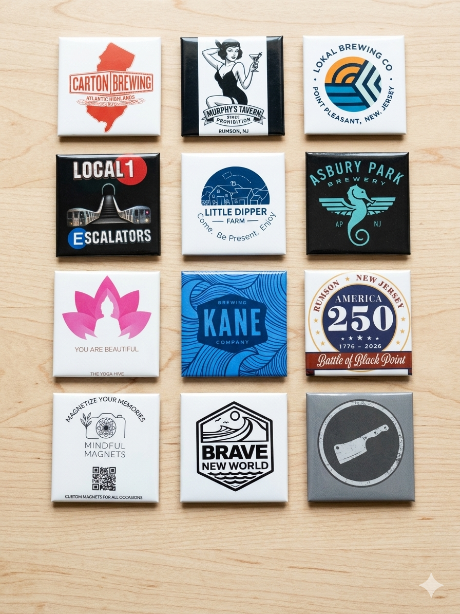 Custom Logo Magnets