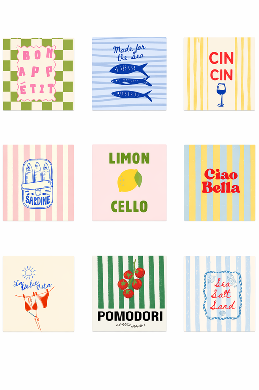 Italian Coastal Charm Collection