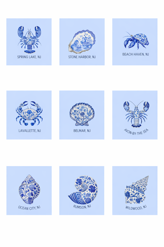 Coastal Blue Collection