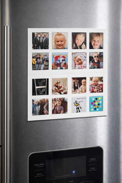Magnet Frame - 4 photos - White