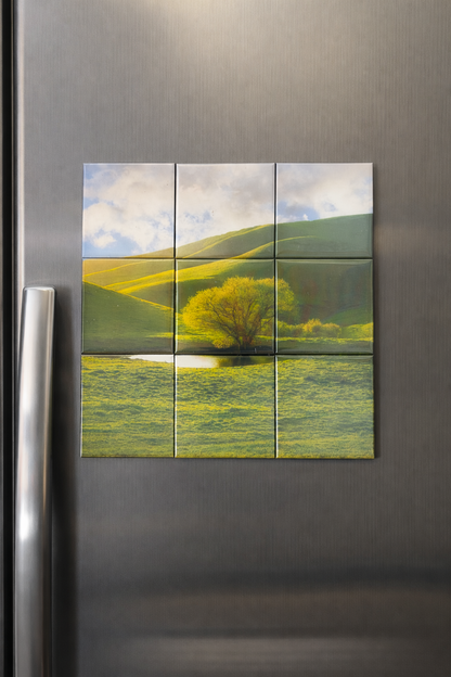 Custom 9-Piece Puzzle Magnet