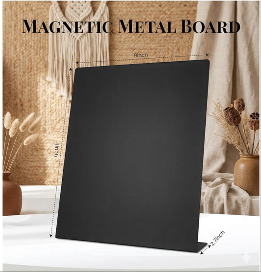 Magnetic Metal Display Board - 11in x 9in