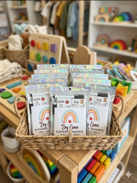 Dry Erase Alphabet Magnets - Wholesale